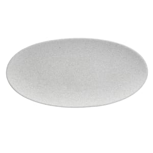 511-3300728GY 9 x 4 1/2" Oval Paleo Fish Platter - China, Ash