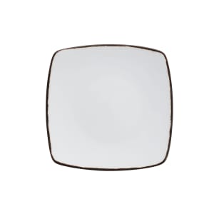 511-TC7400DV4116 8" Square Spice Salt Coupe Plate - China, White