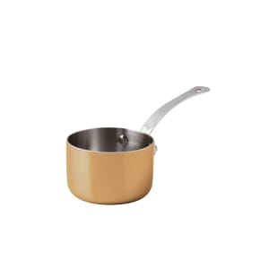 095-1560610 17 oz Aluminum/Copper/Stainless Steel Mini Saucepan Ramekin, Copper