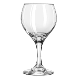 634-3964 8 1/2 oz Teardrop Red Wine Glass - Safedge Rim & Foot Guarantee