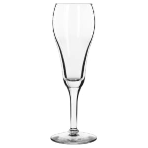 634-8477 6 oz Citation Gourmet Tulip Champagne Flute Glass - Safedge Rim