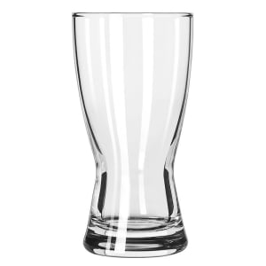 634-1178HT 10 oz Hourglass Design Pilsner Glass - Safedge Rim