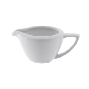893-WHB251 2 1/2 oz Ultimo Creamer - Glazed Ceramic, White