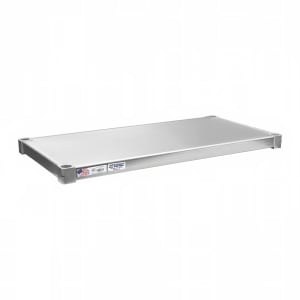 098-1842S Aluminum Solid Shelf - 42"W x 18"D