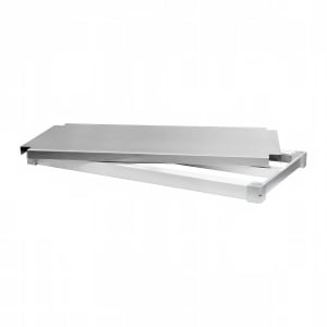 098-1854SB Aluminum Solid Shelf - 54"W x 18"D