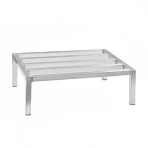 New Age 6009 48&quot; Stationary Dunnage Rack w/ 2000 lb Capacity, Aluminum