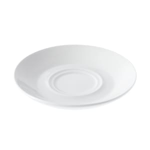 893-WHCLSL1 6 1/2" Round Cafe Saucer - Ceramic, White