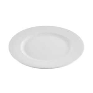 893-WHCP81 8" Round Classic Plate - Ceramic, White