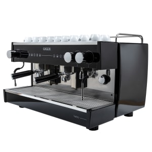 102-VETRO2GSTDB Semi Automatic Espresso Machine w/ (2) Groups, (2) Steam Valves, & (1) Hot Water Valve - 220v/1ph