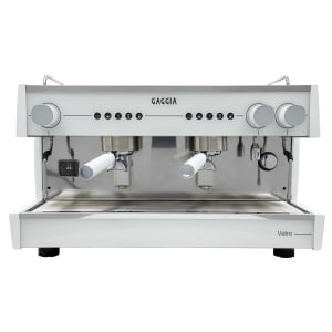 102-VETRO2GSTDW Semi Automatic Espresso Machine w/ (2) Groups, (2) Steam Valves, & (1) Hot Water Valve - 220v/1ph