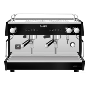 102-VETRO2GTCB Semi Automatic Espresso Machine w/ (2) Groups, (2) Steam Valves, & (1) Hot Water Valve - 220v/1ph