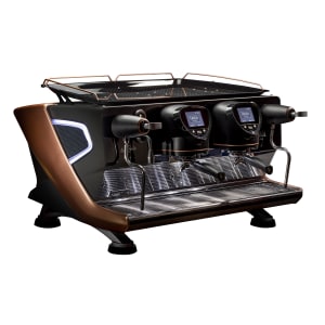 102-LAREALE2GROUPS Semi Automatic Espresso Machine w/ (2) Groups, (2) Steam Valves, & (1) Hot Water Valve - 220v/1ph