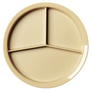 144-HK93BCW 9 1/2" Camwear Heat Keeper Base - 3 Compartment, Beige