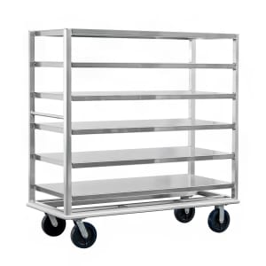 098-98183 Queen Mary Cart - 6 Levels, 3000 lb. Capacity, Stainless, Marine Edges