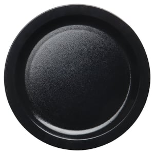 Cambro 9CWNR110 9&quot; Round Plastic Dinner Plate, Black