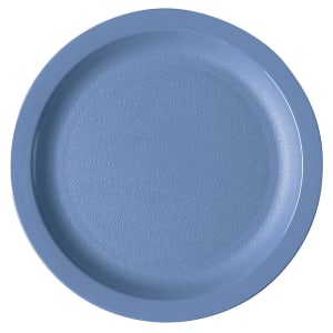 144-9CWNR401 9" Round Plastic Dinner Plate, Slate Blue