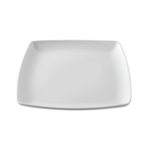 893-WHDS101 10 1/2" Square X Squared Plate - Ceramic, White