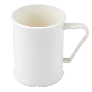 144-96CW148 9 3/5 oz Plastic Mug, White