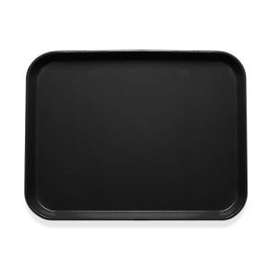 144-1216CL110 Fiberglass Camlite® Cafeteria Tray - 16 5/16" L x 12"W, Black