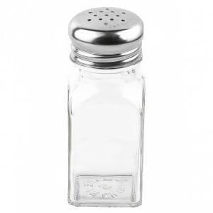 229-154SP1 2 oz Salt/Pepper Shaker - Glass, 4"H