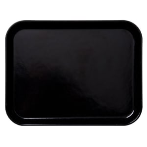 144-3253CL110 Fiberglass Camlite® Cafeteria Tray - 20 4/5"L x 12 3/4"W, Black