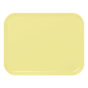 144-3253CL145 Fiberglass Camlite® Cafeteria Tray - 20 7/8"L x 12 3/4"W, Yellow