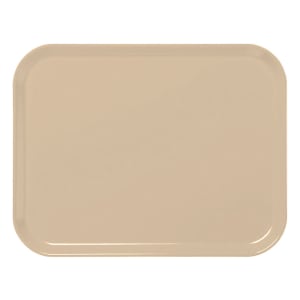 144-3253CL161 Fiberglass Camlite® Cafeteria Tray - 20 7/8"L x 12 3/4"W, Tan