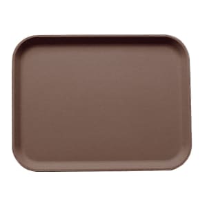 144-3253CT138 Rectangular Camtread Serving Tray - 20 7/8" x 12 3/4", Fiberglass, Tavern Tan