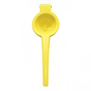 229-H119Y 8 3/4" Handheld Lemon Squeezer, Coated Zink Alloy, Yellow