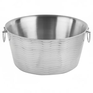 229-WBT199 6 3/4 gal Round Cooling Tub - 19"D x 9"H, Stainless