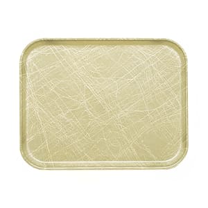 144-926214 Fiberglass Camtray® Cafeteria Tray - 25 1/2"L x 8 4/5"W, Abstract Tan
