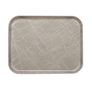 144-926215 Fiberglass Camtray® Cafeteria Tray - 25 1/2"L x 8 4/5"W, Abstract Gray