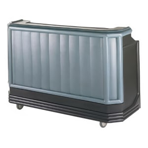144-BAR730110 72 3/4" Portable Bar, Large Economy, Black