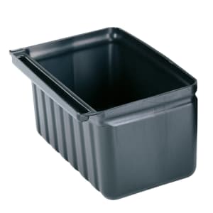 144-BC331KDSH110 2 1/2 gal Silverware Holder - KD Service Cart, Black
