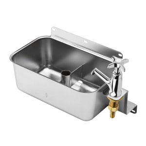 381-16153L Low Lead Front Mount Dipperwell, Includes Faucet With Shutoff