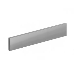 381-BS107 Right Side Kick Plate For Backbar Coolers, Stainless