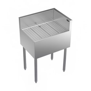 Regency Stainless Steel Perforated Sink Cover for 10 x 14 Bowls