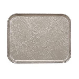 144-1520215 Fiberglass Camtray® Cafeteria Tray - 20 1/4"L x 15"W, Abstract Gray