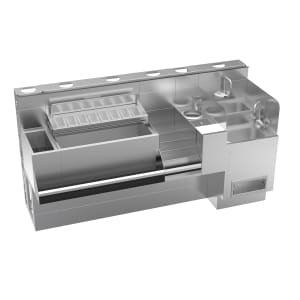 381-KR24TCS76F 76" The Taffer Command Station, Stainless