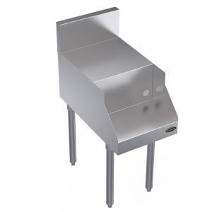 381-KR1814BF Single Blender Add On Unit w/ Step - 6 1/2" Back Splash, 14" x 24"