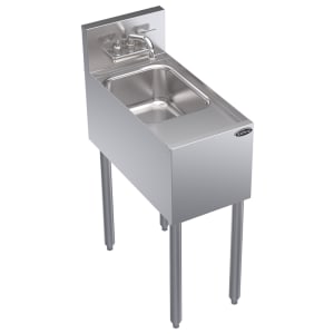 381-KR181CD Commercial Hand Sink w/ 10"L x 12"W x 24"D