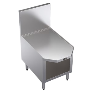 381-KR1818FD Underbar Blender Station - Cabinet Base, 18" x 29" x 36 1/2", Stainless