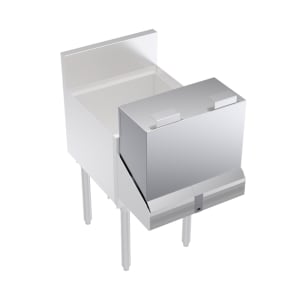 381-KRDC18 18" L Locking Cover for Double Speed Rail, Stainless
