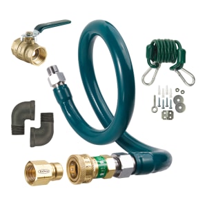 381-M10036K 36" Gas Connector Kit w/ 1" Male/Male Couplings