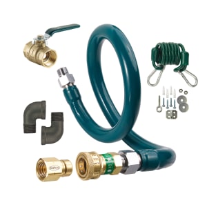 381-M12572K 72" Gas Connector Kit w/ 1 1/4" Male/Male Couplings