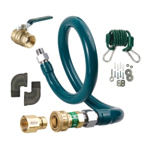 381-M5048K 48" Gas Connector Kit w/ 1/2" Male/Male Couplings