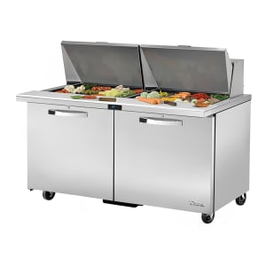 598-TSSU6024MBSTADA3 60" Spec Series® Mega Top Sandwich/Salad Prep Table w/ Refrigerated Base, 115v