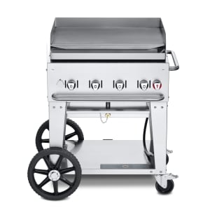 828-MG30LP 28" Mobile Gas Commercial Outdoor Griddle, Liquid Propane 