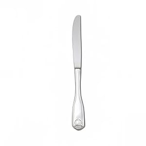 324-1046KDVF 9 3/8" Dinner Knife - Silver Plated, Silver Shell Pattern