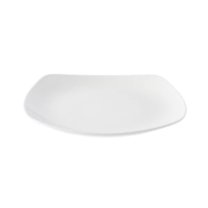 893-WHSP111 10" Square X Squared Plate - Ceramic, White
